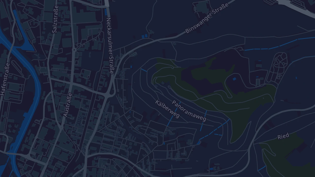 Karte von Heilbronn