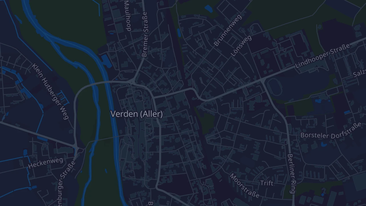 Karte von Verden (Aller)