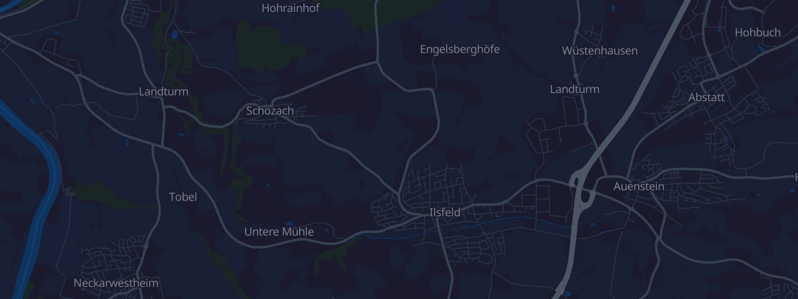 Karte von Ilsfeld