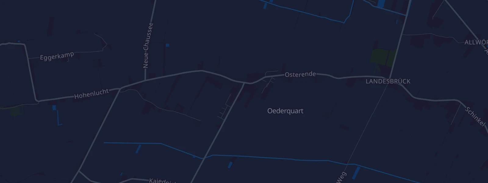 Karte von Oederquart