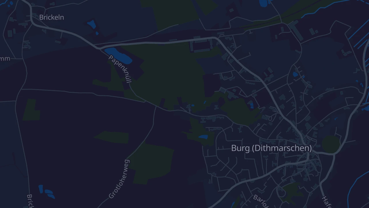 Karte von Burg (Dithmarschen)