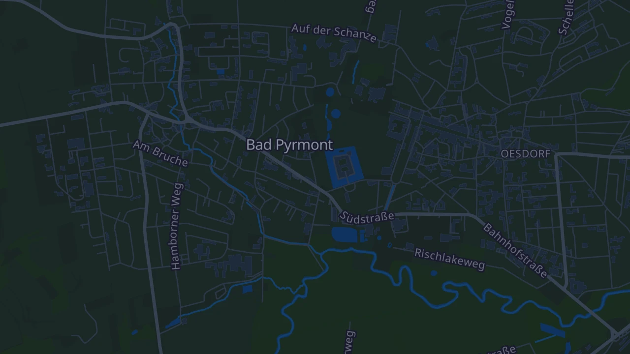 Karte von Bad Pyrmont
