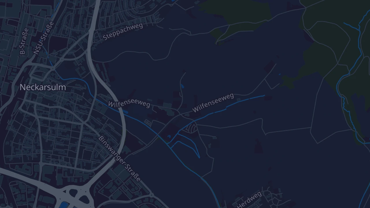 Karte von Neckarsulm