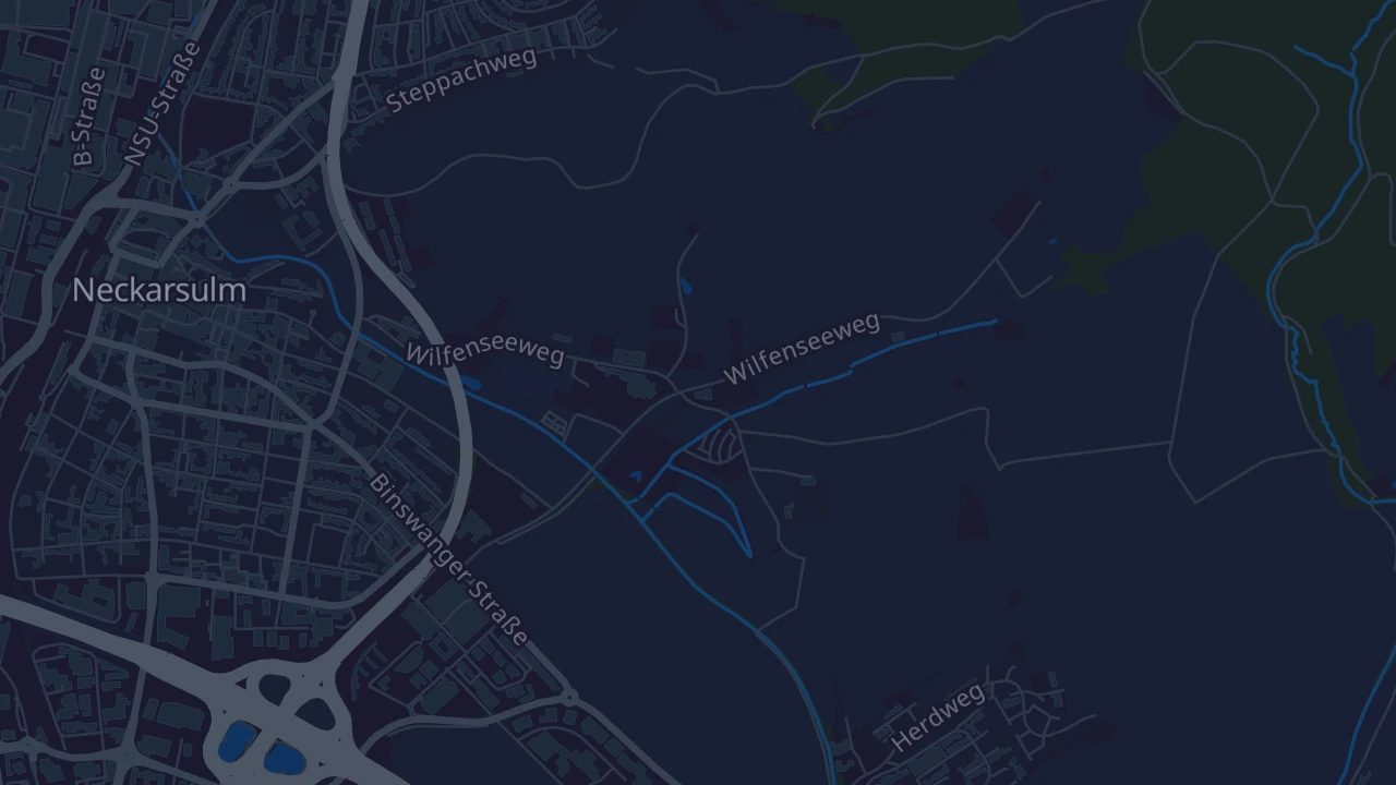 Karte von Neckarsulm