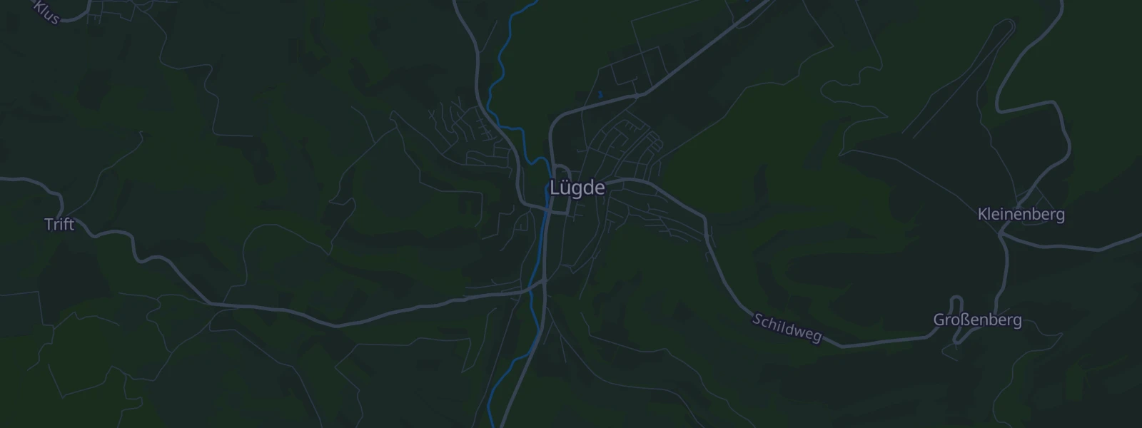 Karte von Lügde