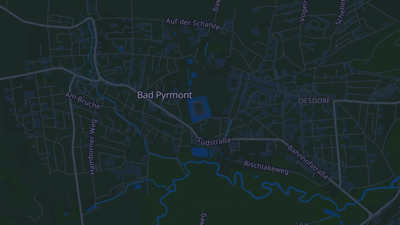 Karte von Bad Pyrmont