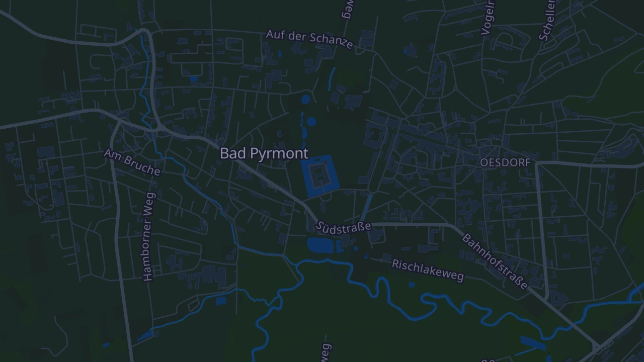 Karte von Bad Pyrmont