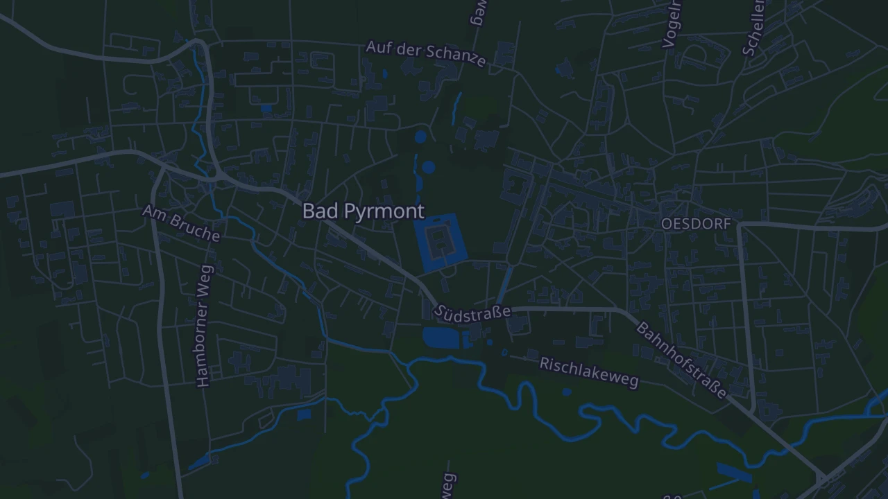 Karte von Bad Pyrmont
