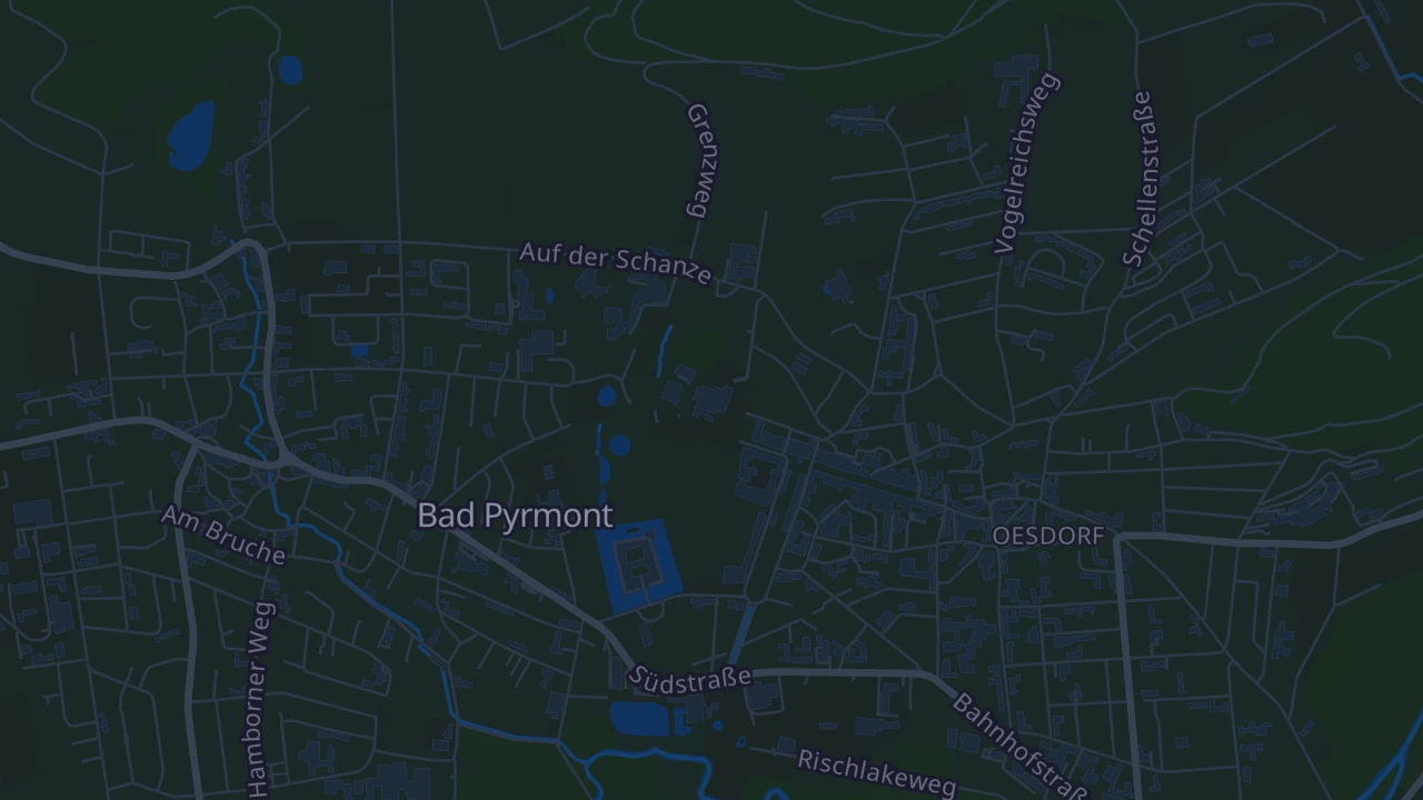 Karte von Bad Pyrmont