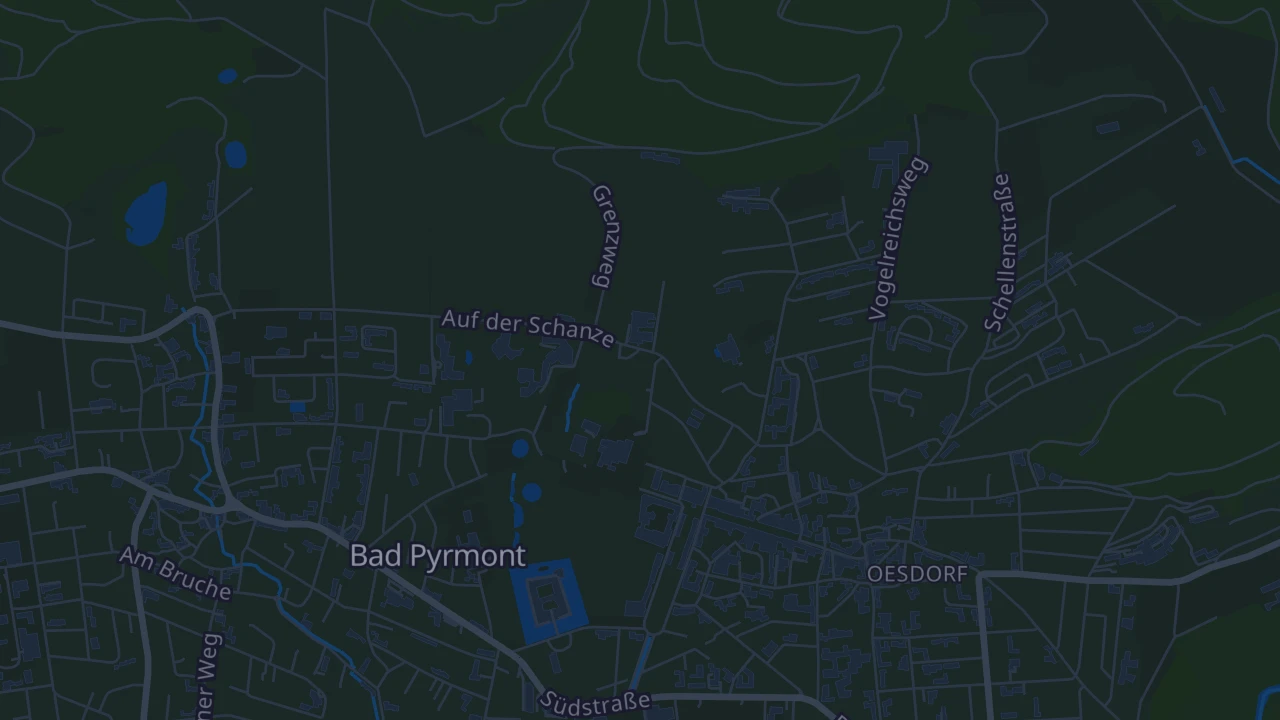 Karte von Bad Pyrmont