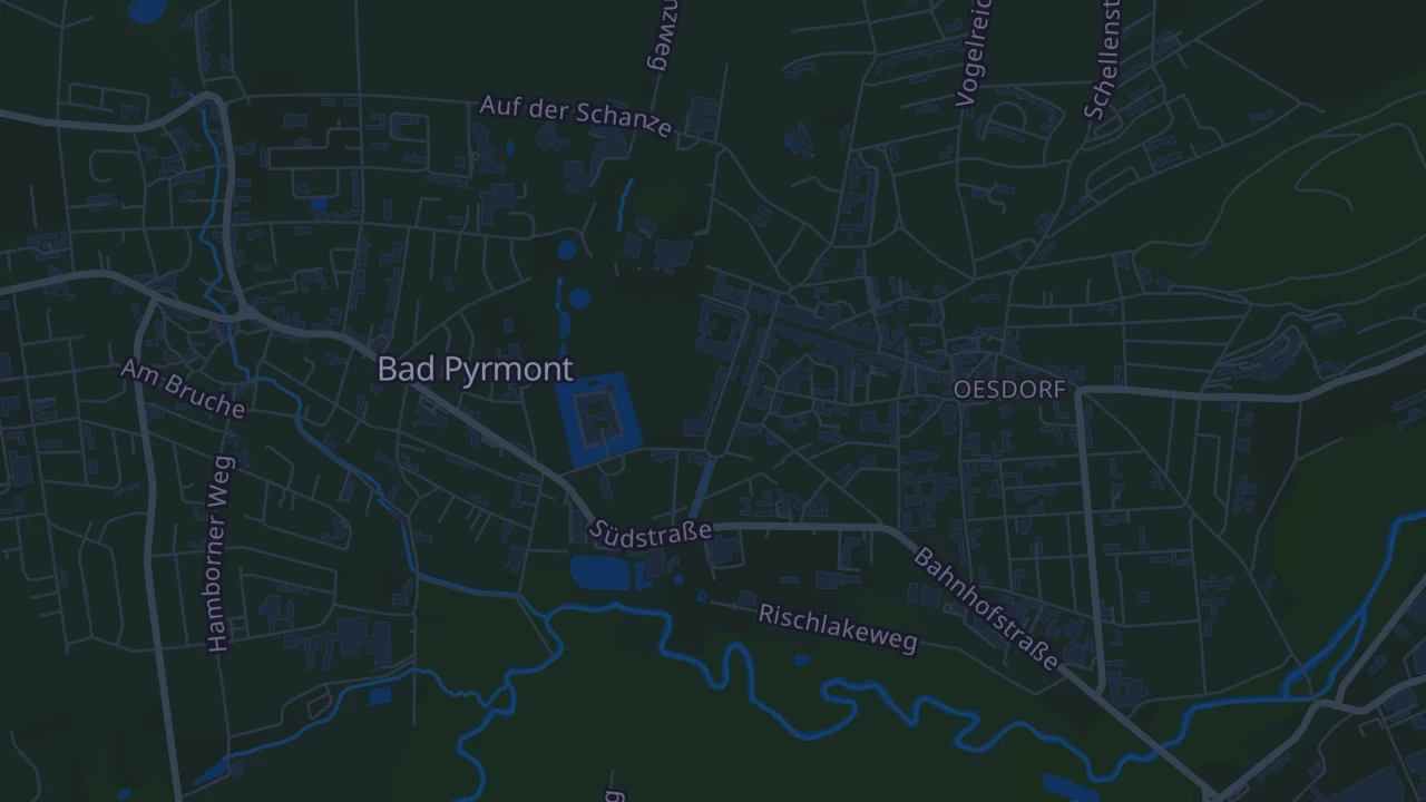 Karte von Bad Pyrmont