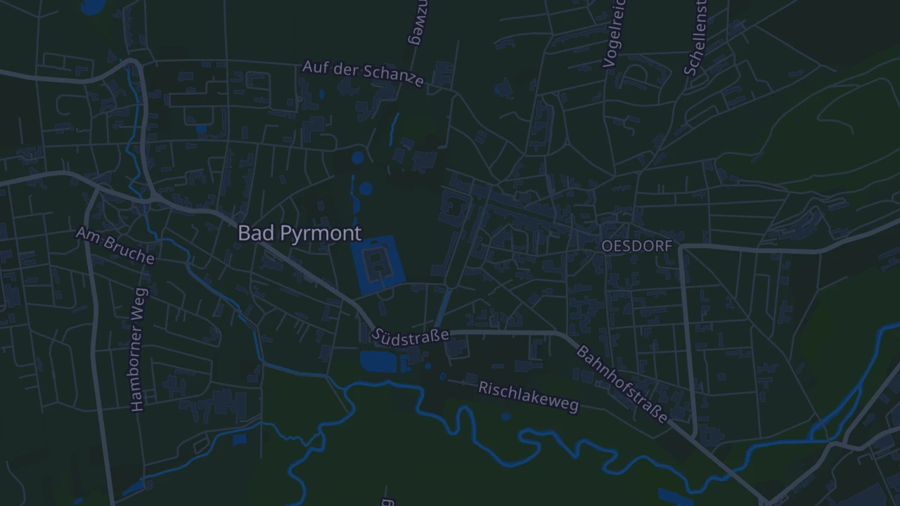 Karte von Bad Pyrmont