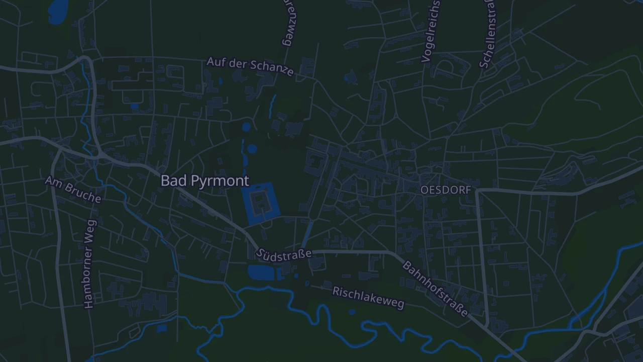 Karte von Bad Pyrmont
