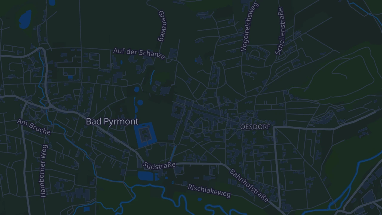 Karte von Bad Pyrmont
