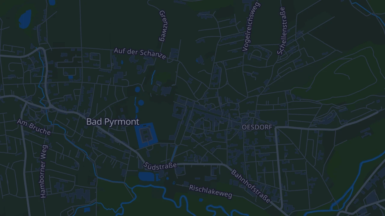 Karte von Bad Pyrmont