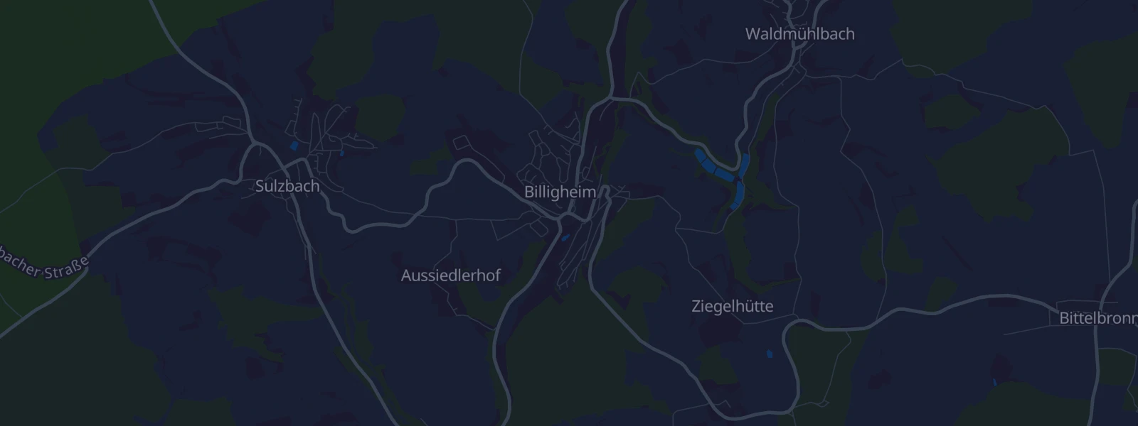 Karte von Billigheim