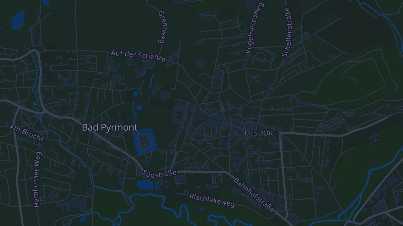 Karte von Bad Pyrmont