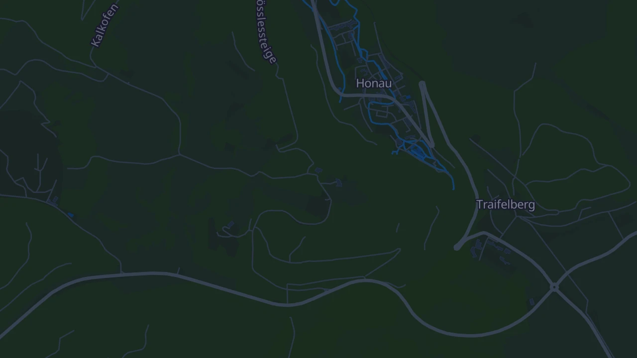 Karte von Honau