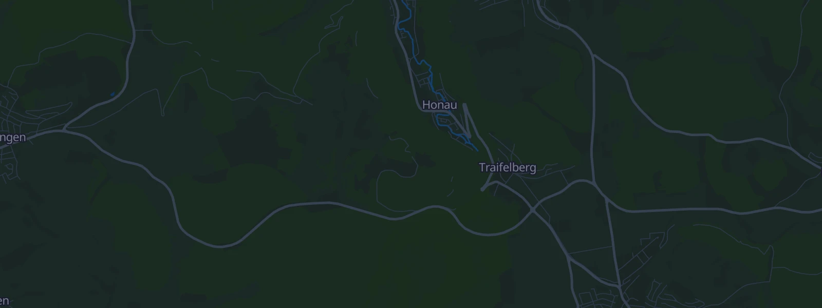 Karte von Honau
