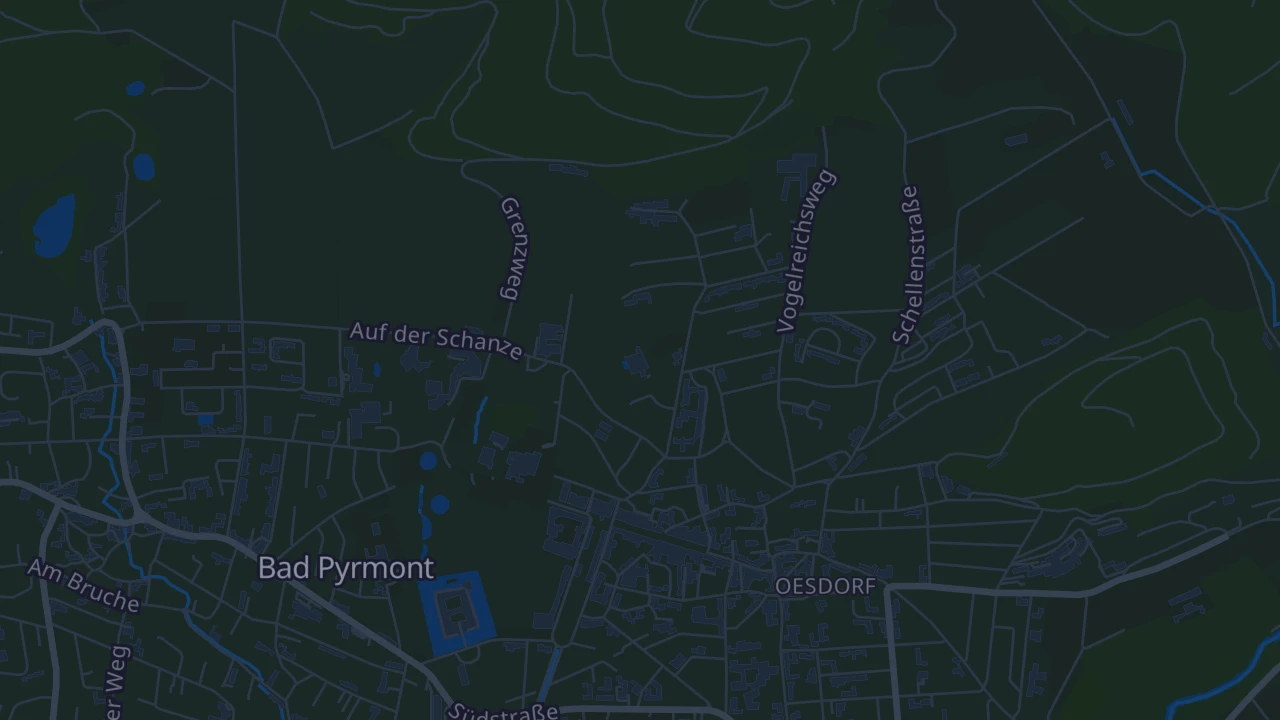 Karte von Bad Pyrmont