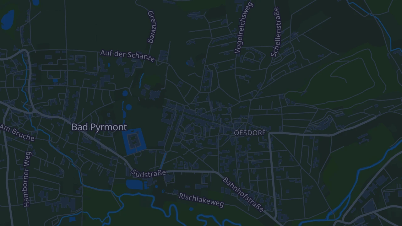 Karte von Bad Pyrmont