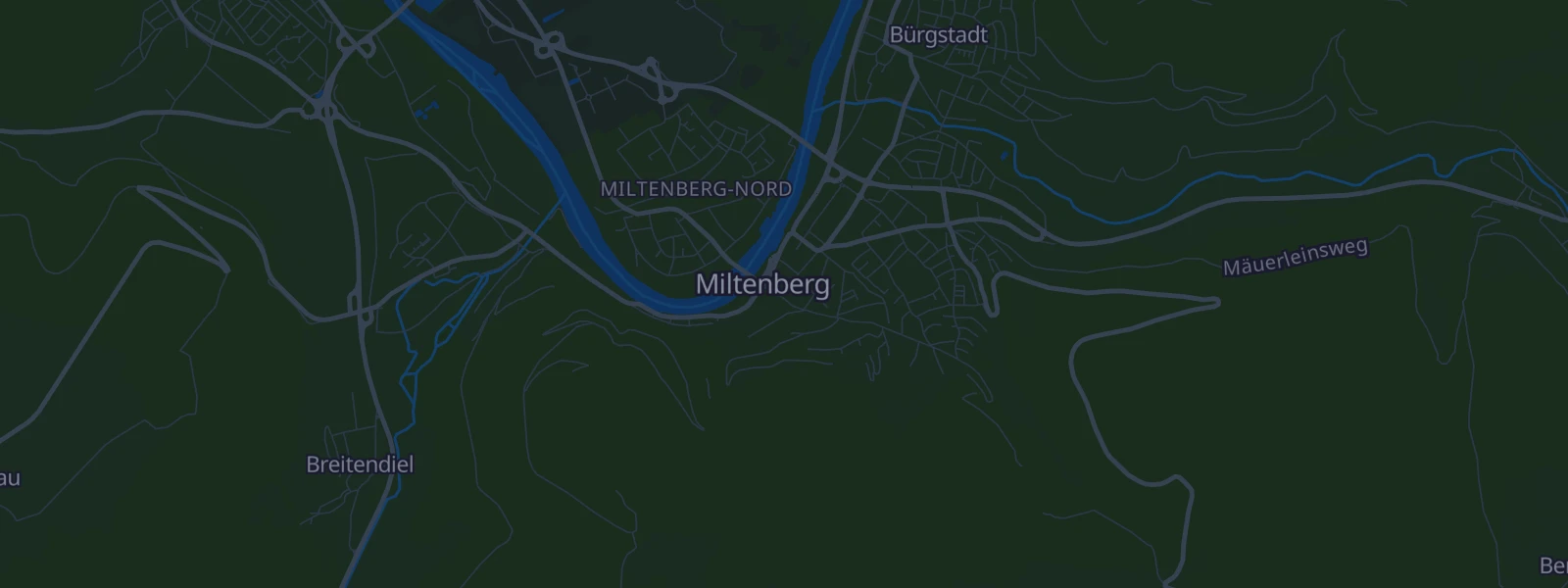 Karte von Miltenberg