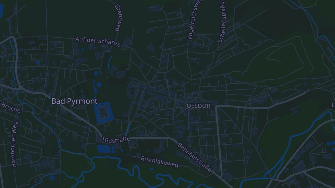 Karte von Bad Pyrmont