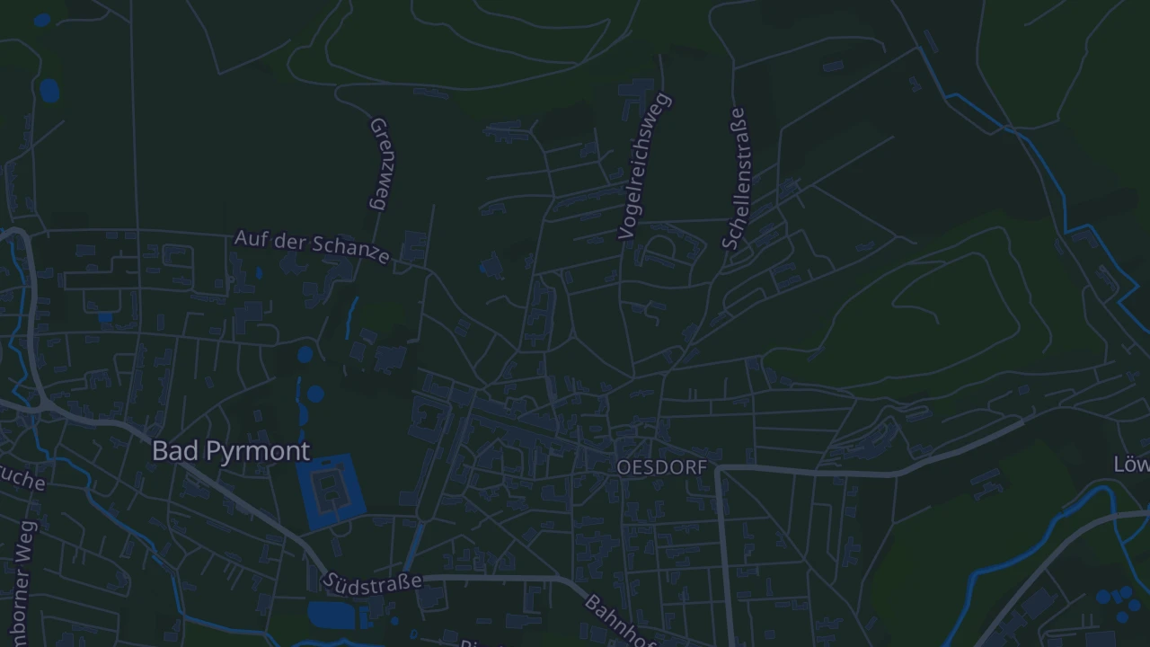 Karte von Bad Pyrmont