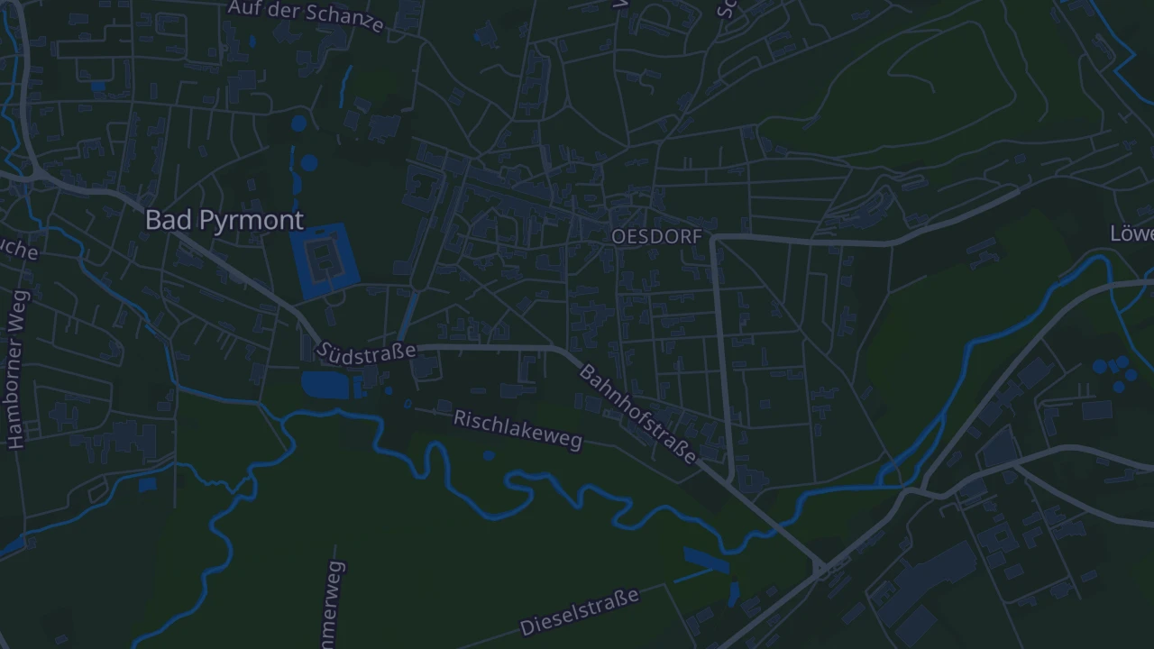 Karte von Bad Pyrmont