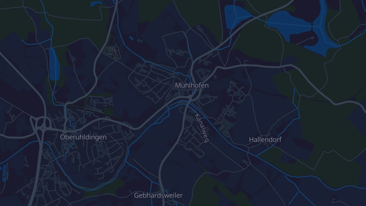 Karte von Oberuhldingen