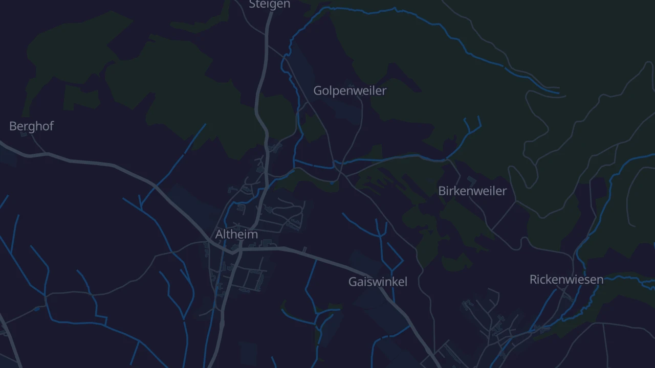 Karte von Altheim