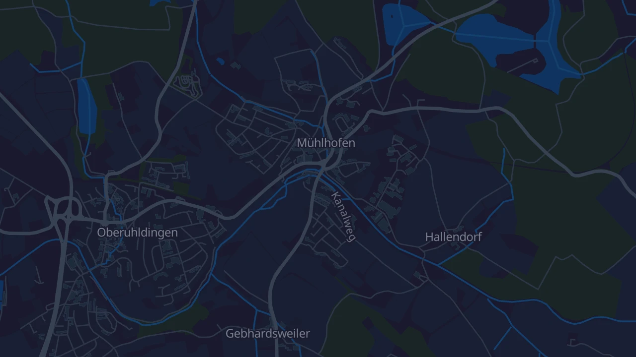 Karte von Oberuhldingen