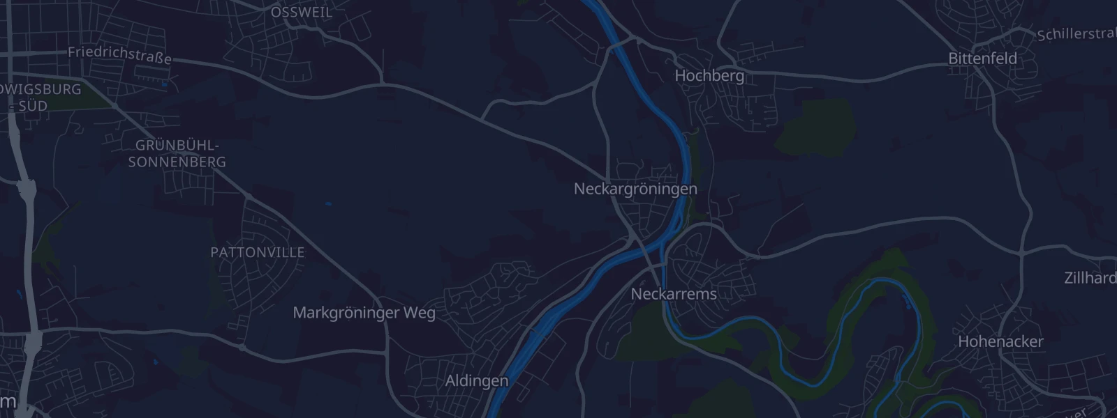 Karte von Remseck am Neckar