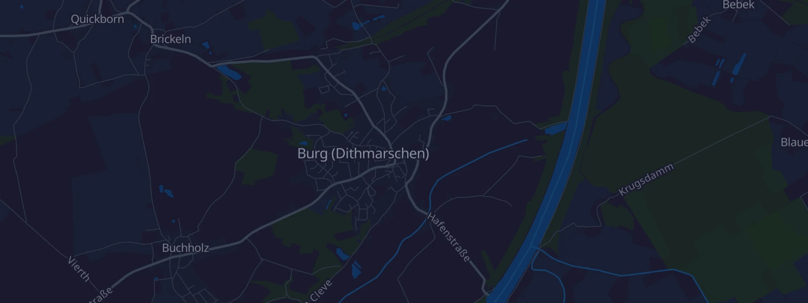 Karte von Burg (Dithmarschen)