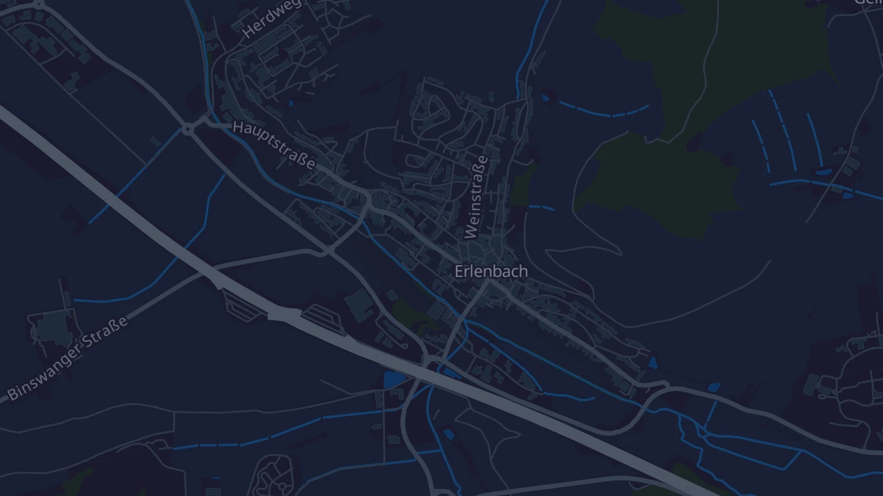 Karte von Erlenbach