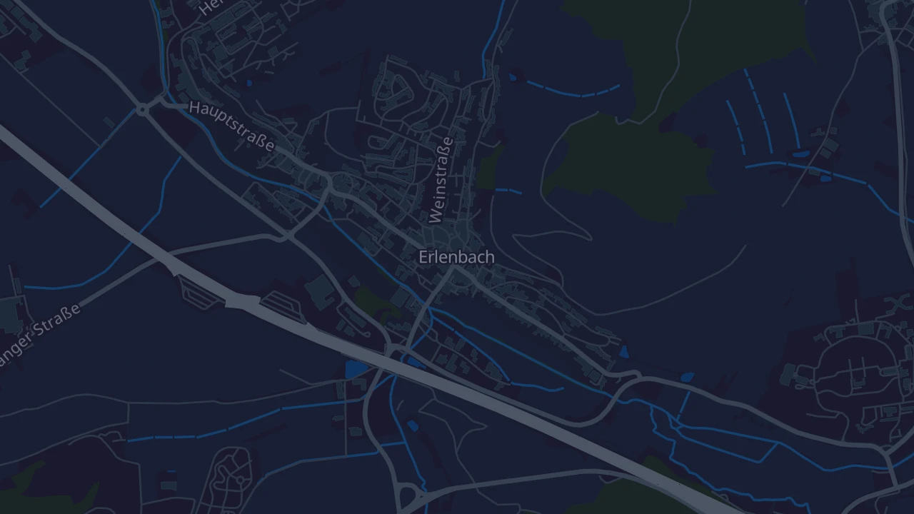 Karte von Erlenbach