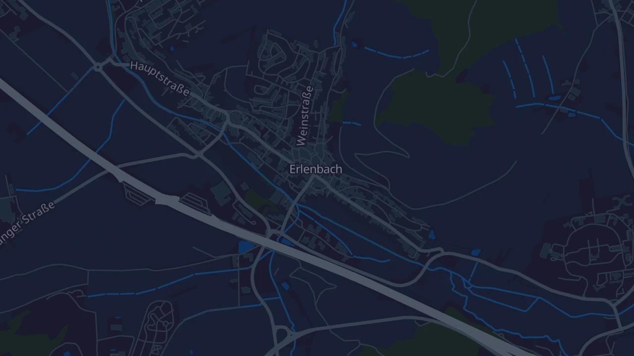 Karte von Erlenbach