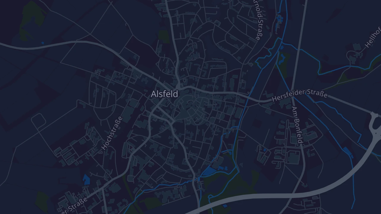 Karte von Alsfeld