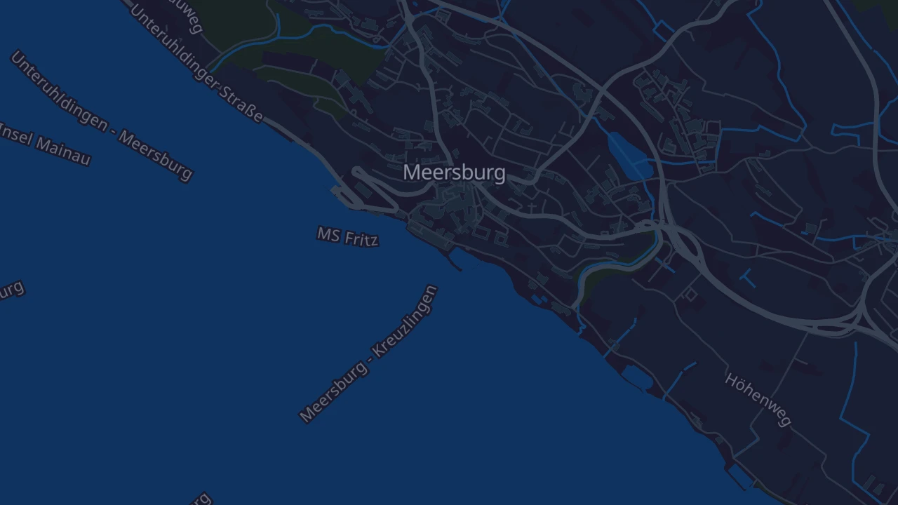 Karte von Meersburg