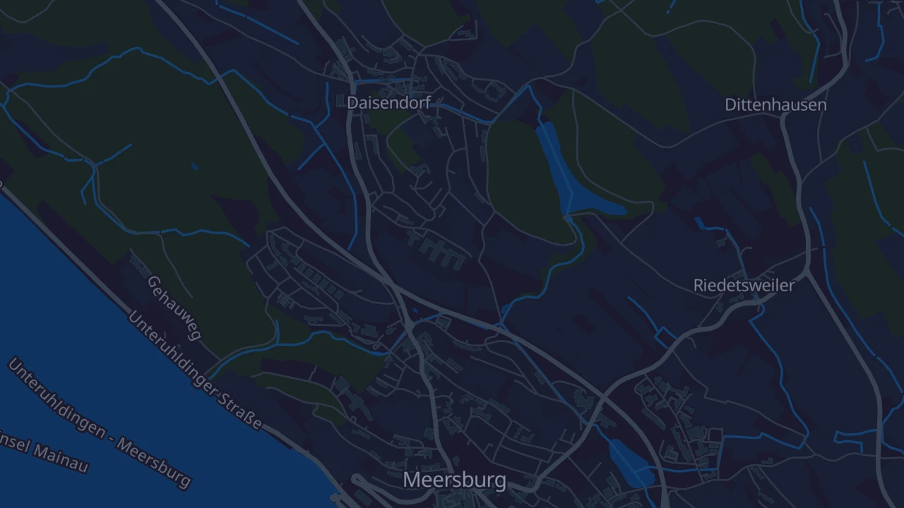 Karte von Meersburg