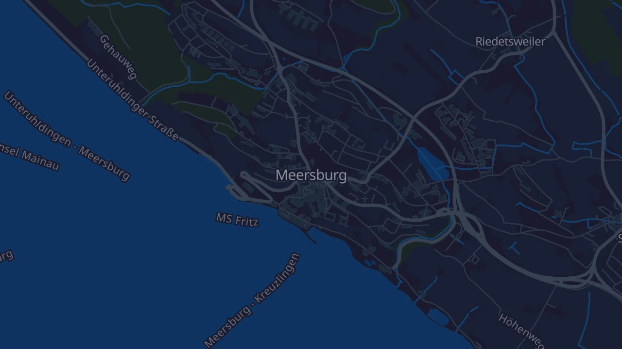 Karte von Meersburg