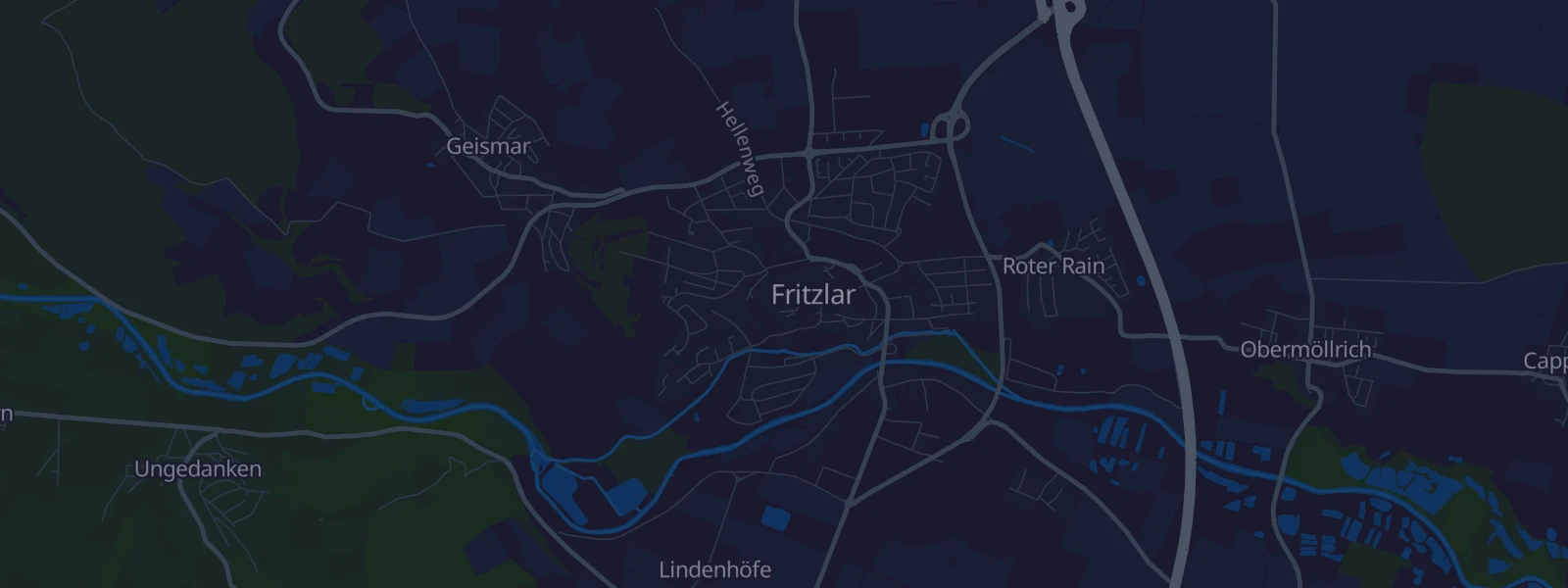 Karte von Fritzlar