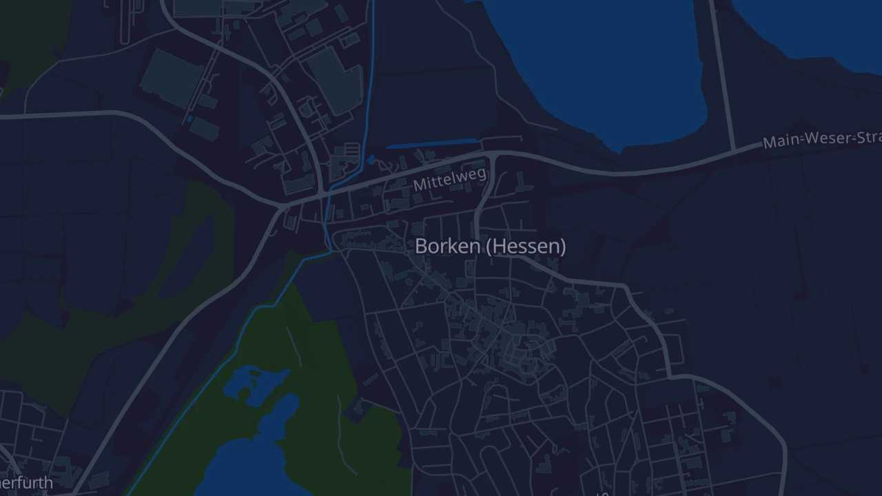 Karte von Borken