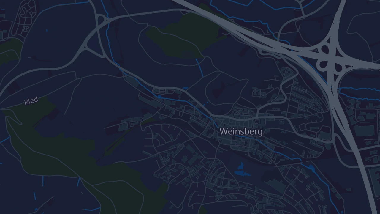 Karte von Weinsberg (Kernstadt)