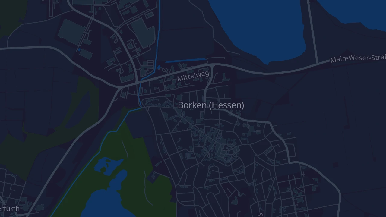 Karte von Borken