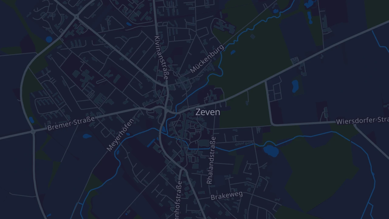Karte von Zeven