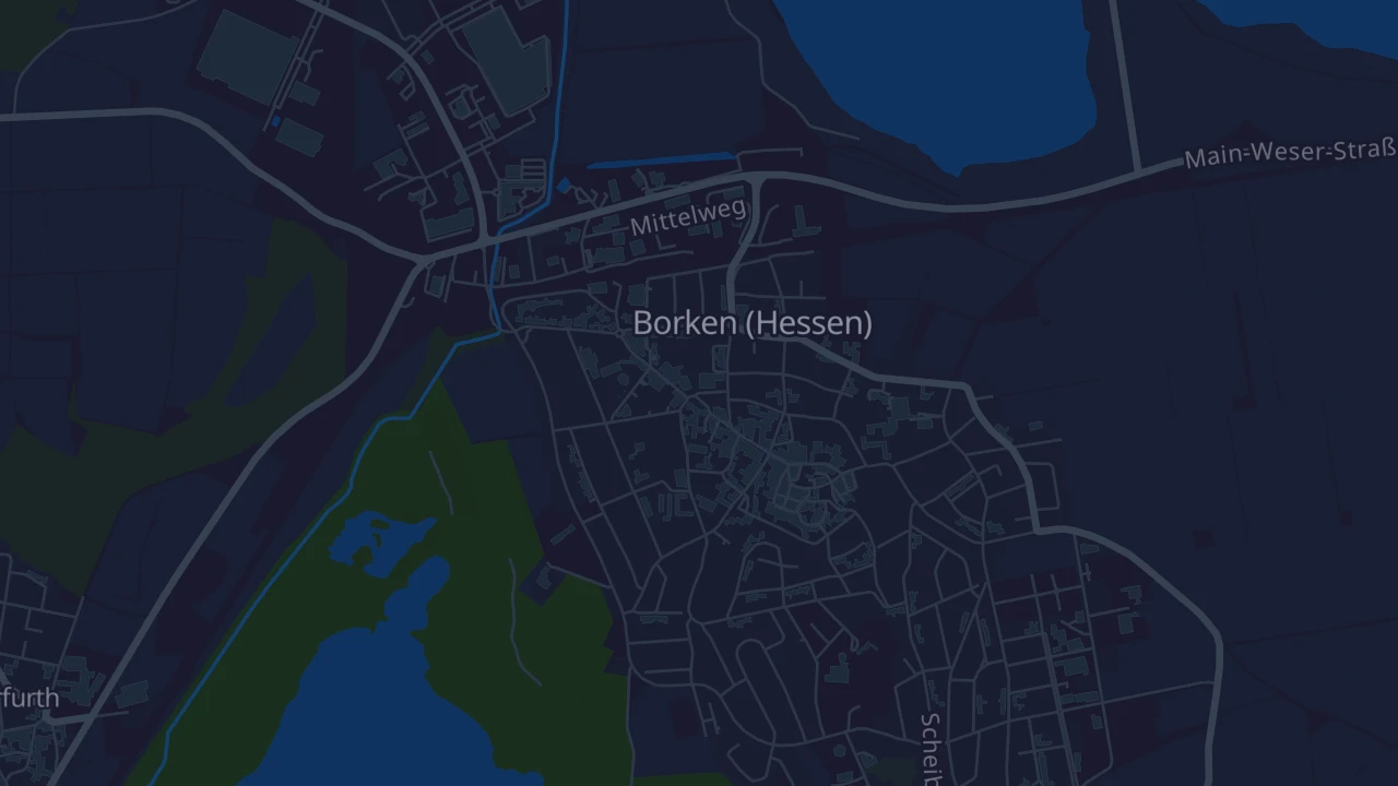 Karte von Borken