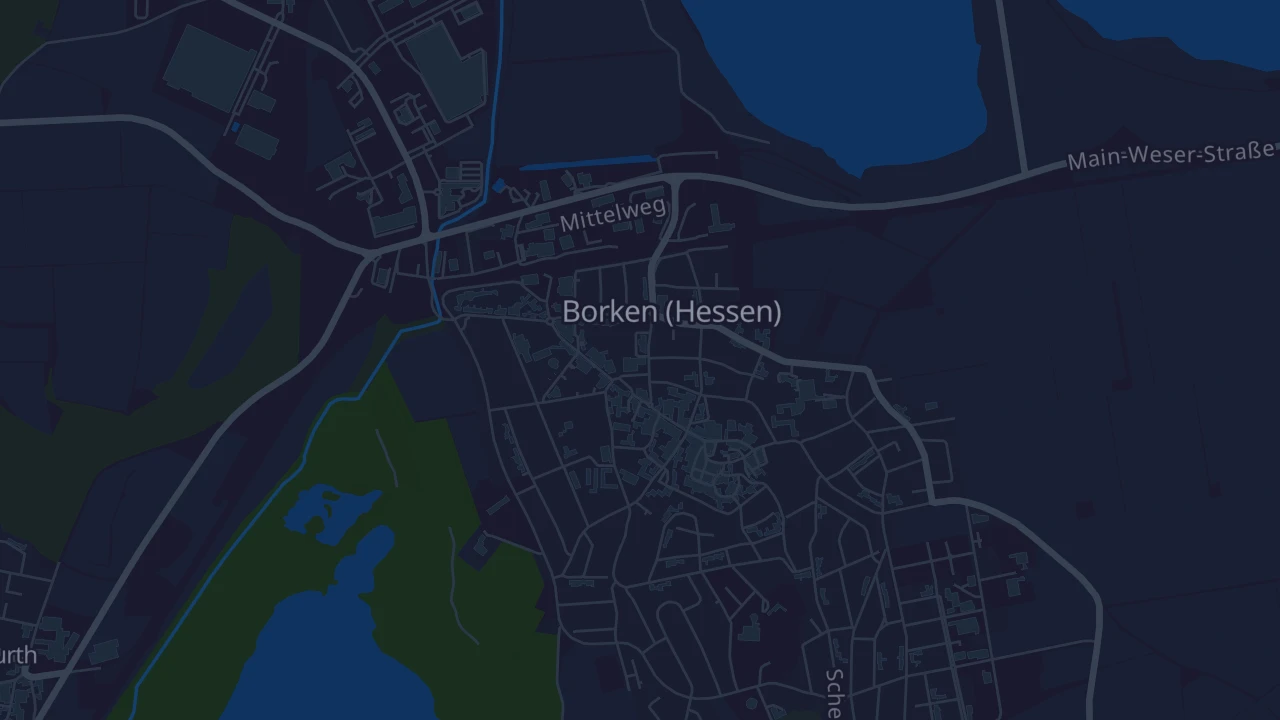Karte von Borken