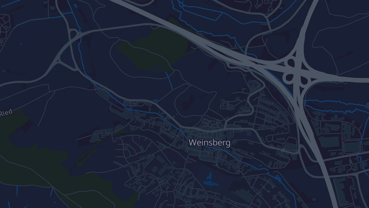 Karte von Weinsberg (Kernstadt)