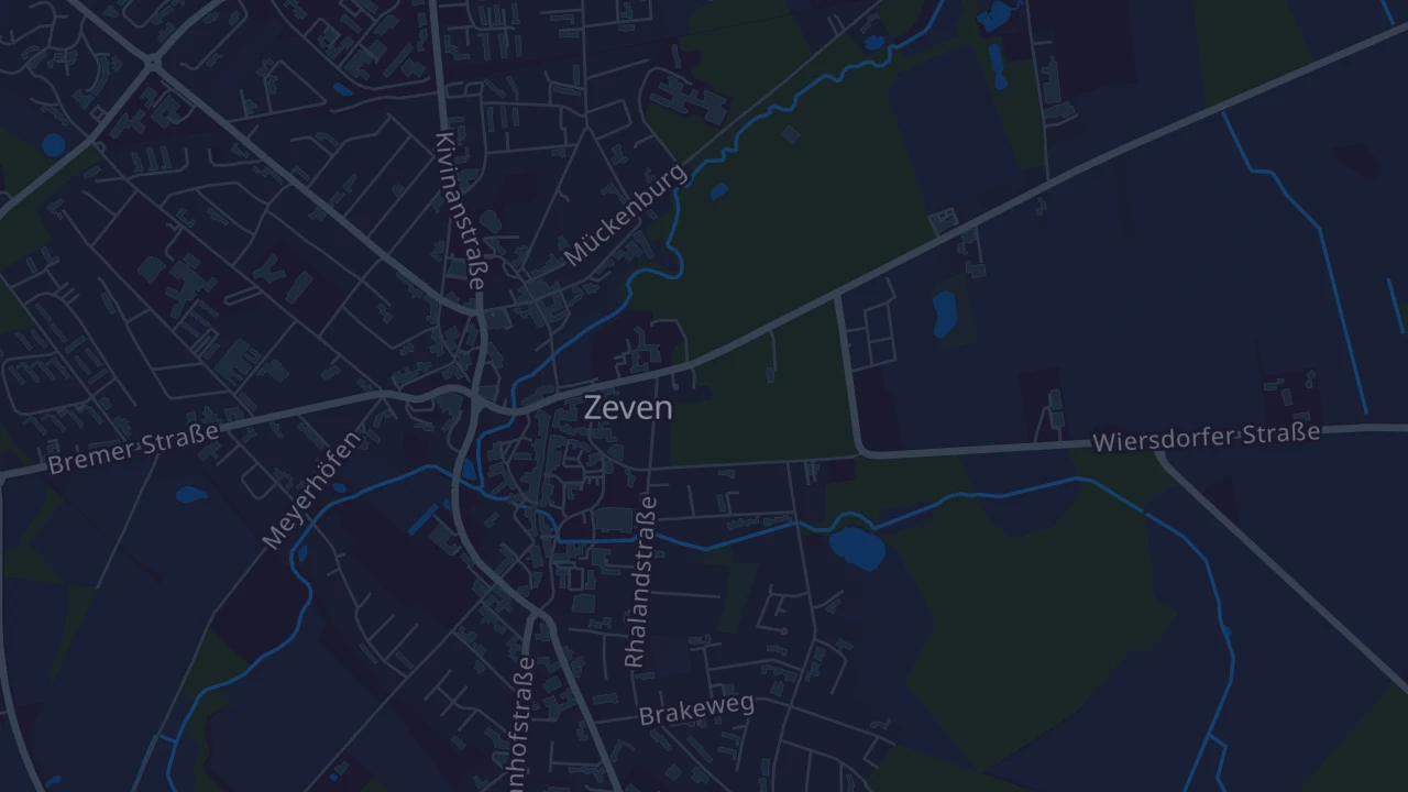 Karte von Zeven